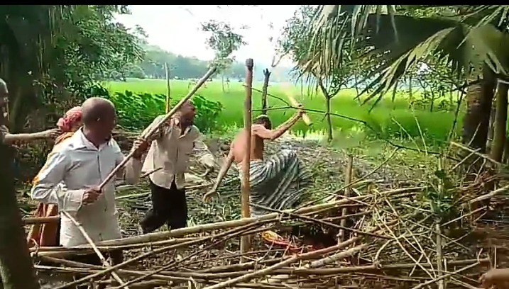 জমিজমা সংক্রান্ত দ্বন্দ্বের জেরে দুই দফাই সংঘর্ষ,বিএনপি কর্মি ডাবলু সমর্থকের সংবাদ সম্মেলন