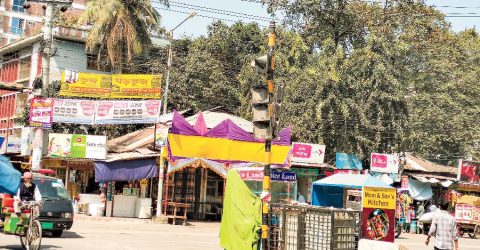 রংপুরে কাজে আসছে না ডিজিটাল ট্রাফিক সিগন্যাল