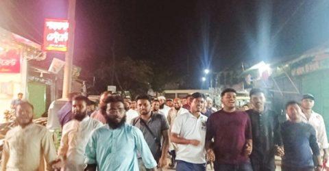 আওয়ামী লীগ নিষিদ্ধ হওয়ায় শ্রীমঙ্গলে ছাত্র-জনতার আনন্দ মিছিল ও মিষ্টি বিতরণ
