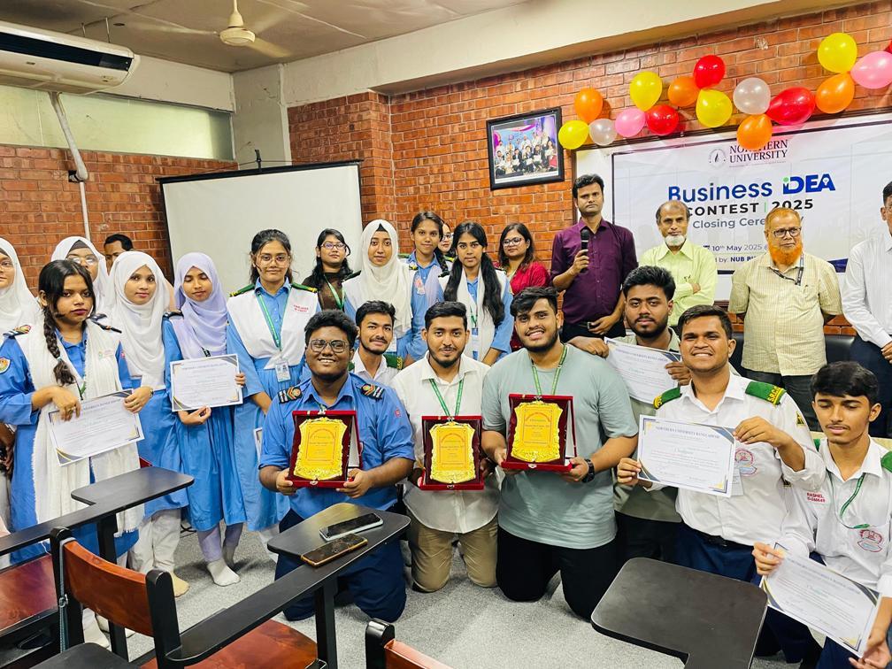 নর্দান ইউনিভার্সিটিতে ব্যবসায়িক ধারণা প্রতিযোগিতার উৎসবমুখর সমাপ্তি, শহীদ রমিজ উদ্দিন ক্যান্টনমেন্ট কলেজ চ্যাম্পিয়ন
