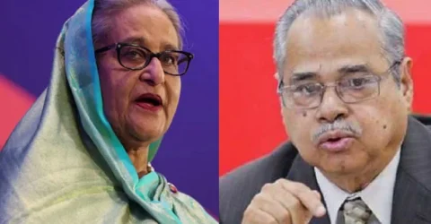 ভোটারবিহীন নির্বাচনের অভিযোগে শেখ হাসিনাসহ সাবেক নির্বাচন কমিশনারদের বিরুদ্ধে মামলা