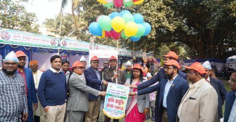 টেকসই কৃষি উন্নয়ন প্রকল্পের আওতায় বীরগঞ্জে তিন দিনব্যাপী কৃষি প্রযুক্তি মেলার উদ্বোধন