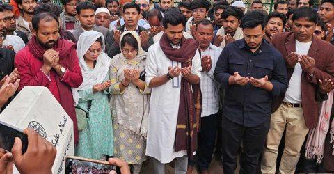 বিতর্কিত নির্বাচনের চেষ্টা হলে কঠোর সিদ্ধান্ত নেওয়ার প্রস্তুত ১১ দলীয় জোট – রংপুরে আসিফ মাহমুদ