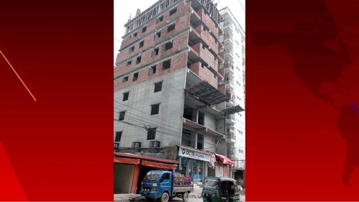 ‎অনুমোদনহীন বহুতল ভবন, থামছে না নির্মাণকাজ