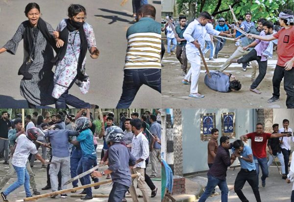 সংঘর্ষে উত্তাল ঢাকা বিশ্ববিদ্যালয়, সারা দেশে ছড়িয়ে পড়ে সহিংসতা