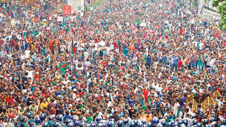 সর্বাত্মক অসহযোগে অচল দেশ, সংঘর্ষে রক্তাক্ত বাংলাদেশ