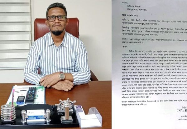 বসত বাড়িতে দেয়াল নির্মাণে বাধা ও প্রাণনাশের হুমকি