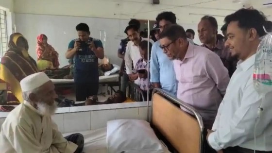 সাতক্ষীরায় স্বাস্থ্যমন্ত্রীর হাসপাতাল পরিদর্শন, দুই চিকিৎসক ও নিরাপত্তাকর্মী বরখাস্ত