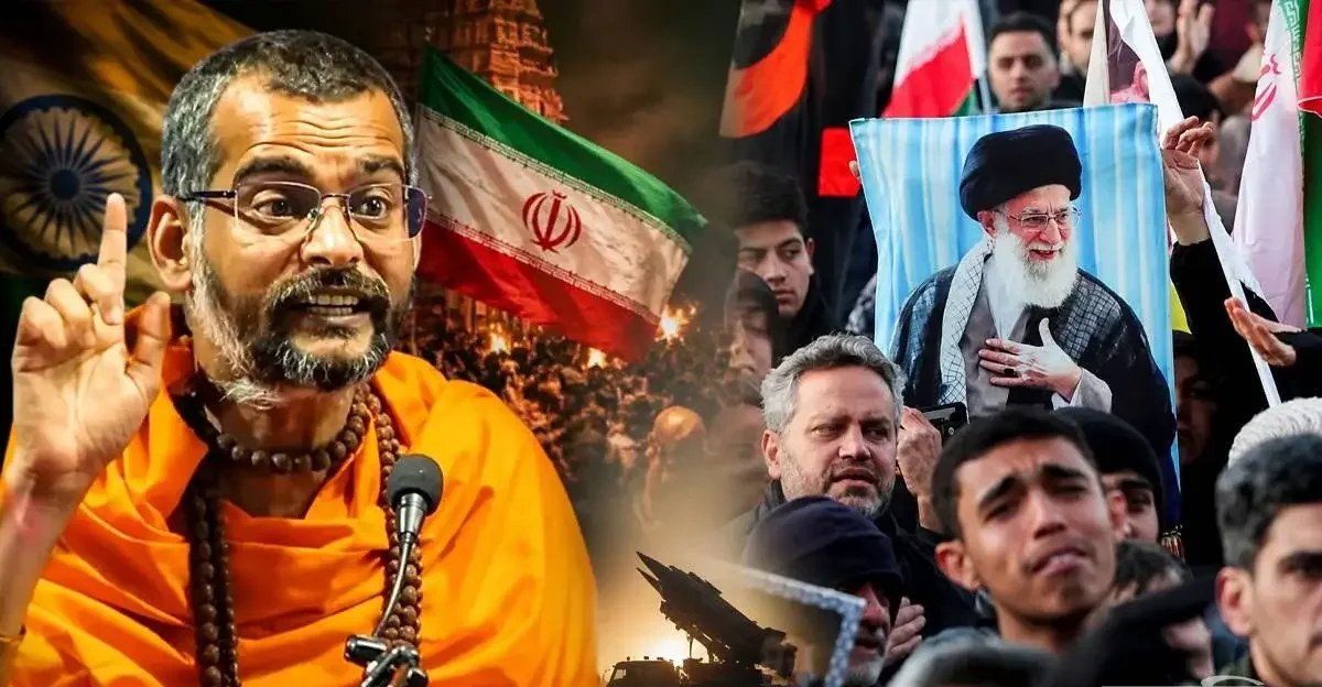 তেহরানে আয়াতুল্লাহ খামেনির শেষকৃত্যে ভারতীয় পণ্ডিতের বক্তব্য ভাইরাল