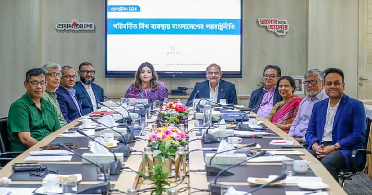 বাংলাদেশের পররাষ্ট্রনীতির কৌশলগত ভারসাম্য: পররাষ্ট্র প্রতিমন্ত্রী শামা ওবায়েদের বক্তব্য