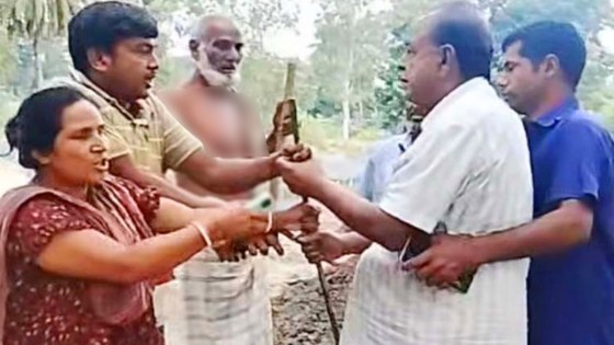 টাঙ্গাইলে ইউপি চেয়ারম্যানের বিরুদ্ধে নারী ও স্বামীকে লাঠিপেটার অভিযোগ