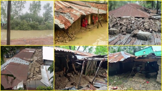 চট্টগ্রামে বন্যার পানি কমছে, ক্ষয়ক্ষতির চিত্র স্পষ্ট হচ্ছে