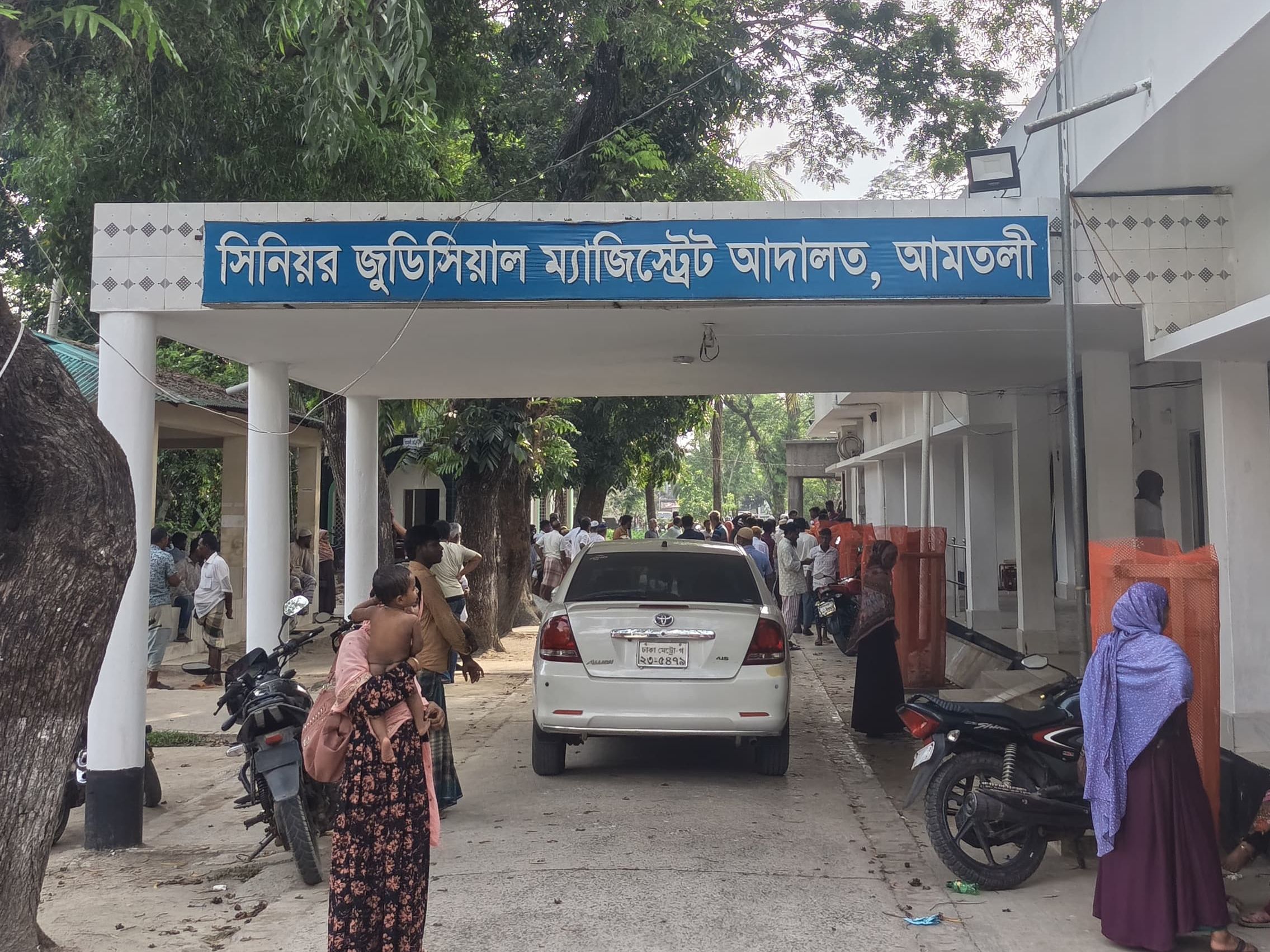 বন দখল ও গাছ কাটার অভিযোগে ৫ জন কারাগারে