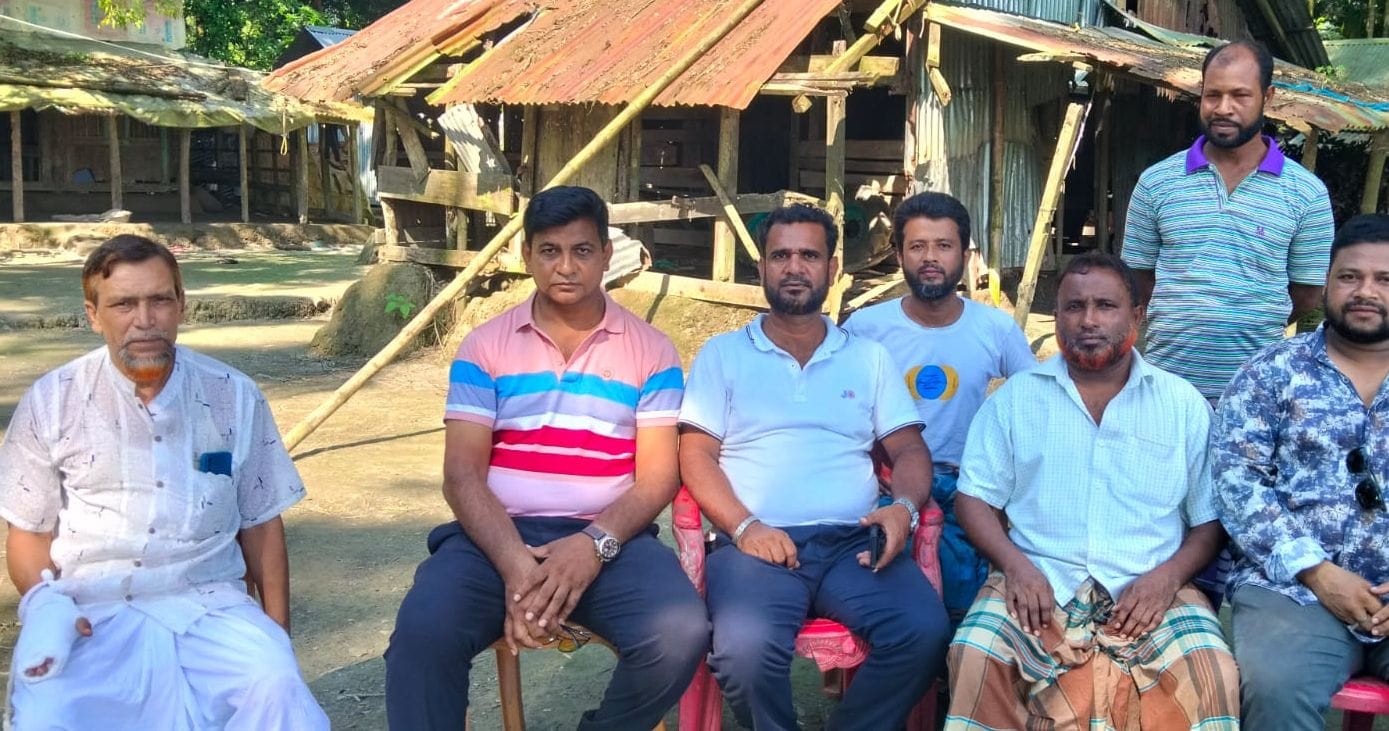 ৪ নং কেওড়াবুনিয়া ইউনিয়নের ৬ নং ওয়ার্ডে সাইফুল ইসলাম সুমনের মতবিনিময়