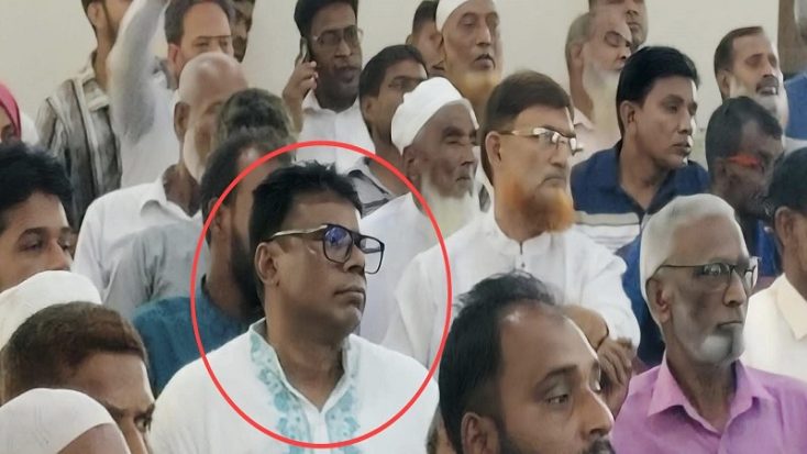 মাদকমুক্ত পুলিশিং সভায় মাদক সম্রাটের উপস্থিতি, ক্ষুব্ধ স্থানীয়রা