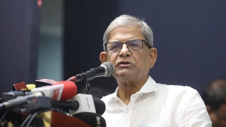 আগস্টে নতুন রাষ্ট্রপতি নির্বাচন, মির্জা ফখরুল আলোচনায়