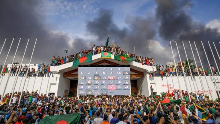 গণঅভ্যুত্থানে সরকার পতন, শেখ হাসিনার পদত্যাগ ও দেশত্যাগ