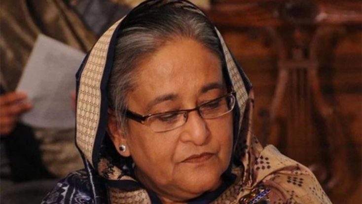 ক্ষমতাচ্যুত সাবেক প্রধানমন্ত্রী শেখ হাসিনা। ফাইল ছবি