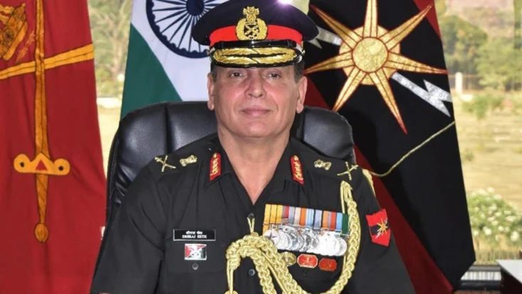 ভারতের নতুন সেনাপ্রধান হিসেবে জেনারেল ধীরাজ শেঠের দায়িত্ব গ্রহণ