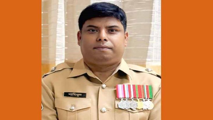 শার্শায় নতুন ওসি শামিনুল হকের যোগদান